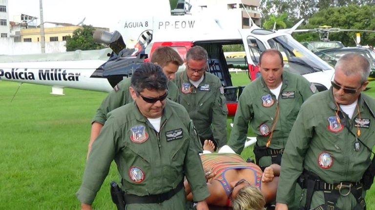 São Paulo envia helicóptero Águia ao Espírito Santo para ajudar no socorro às vítimas