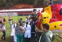 Arcanjo 03 resgata criança vitima de afogamento