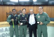 3ª Companhia de Radiopatrulhamento Aéreo de Minas recebe homenagem da Câmara Municipal