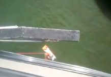 Helicóptero da PM resgata homem que caiu em pedra no Norte