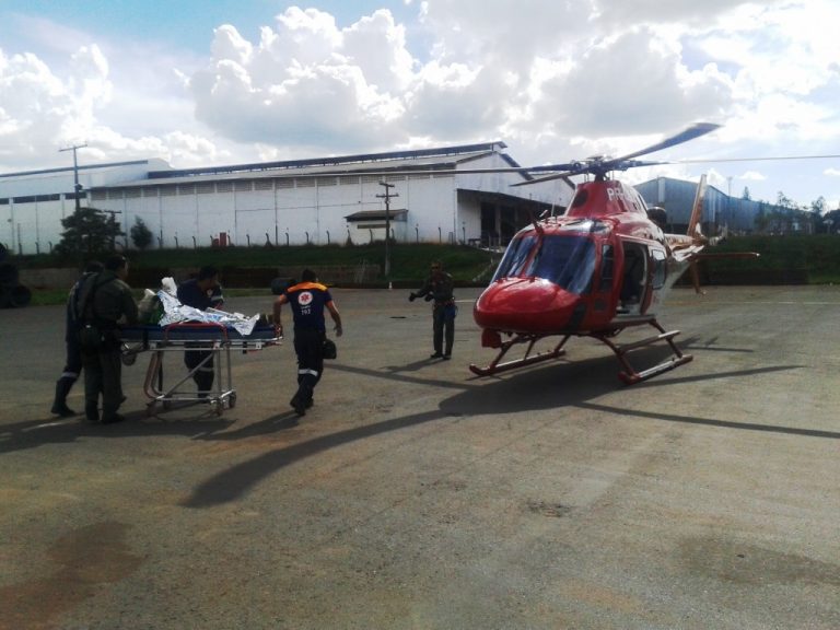 CBM/GO: Aeronave Bombeiro 01 realiza dois atendimentos emergênciais seguidos