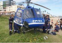 GRAer/BA realiza remoção aeromédica de duas crianças vítimas de afogamento
