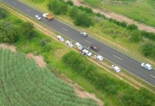 Águia da PM apoia policiais na prisão de marginais e apreensão de armas em Rio Preto