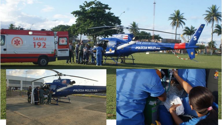 Criança de 10 meses é salva pelo GRAer/BA