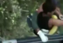 Águia 02 da PM de Santa Catarina resgata jovens perdidos na mata