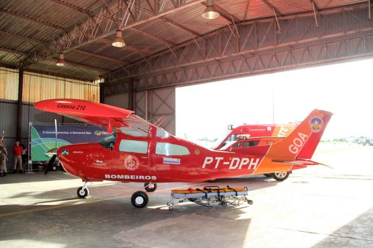 Serviço aeromédico do Corpo de Bombeiros de Rondônia ganha reforço