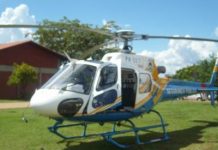 Helicóptero do CIOPAER efetua remoção aeromédica em Mateiros