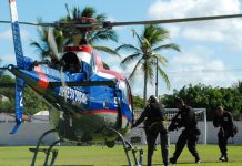 Alunos do Curso de Operações Táticas participam de treinamento aéreo