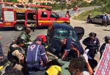 Arcanjo resgata mais um acidentado em rodovia