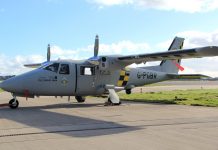 Servico Nacional de Aviação Policial inglês concedeu a Airborne Technologies contrato para equipar o avião Vulcanair P68R