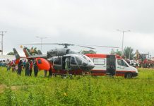 Após incêndio vitima é resgatada pelo CIOPAER/CE, em Pedra Branca