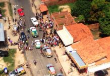 Helicóptero do GTAP/PI localiza bandidos que atiraram em viatura