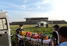 Helicóptero do GRAer socorre garota com AVC em Bandeirantes/PR