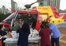 Arcanjo socorre ciclista e garoto picado por escorpião