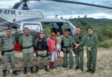 Criança desaparecida na região da Ibiapaba é encontrada com ajuda do Ciopaer/CE