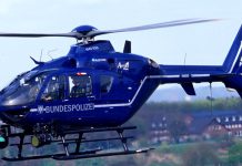 Airbus Helicopters irá prover a manutenção dos helicóptero EC135 da Polícia Federal Alemã