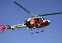 Helicóptero da PM persegue condutor de moto roubada, em Sorocaba/SP