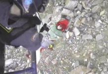 Resgate de ferido em trilha nos EUA – vídeo