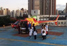 Arcanjo socorre trabalhador com traumatismo craniano