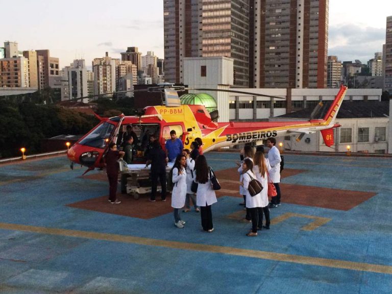 Arcanjo socorre trabalhador com traumatismo craniano