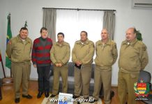 Autoridades discutem implantação da 5ªCia/BAPM e construção do hangar em Lages/SC