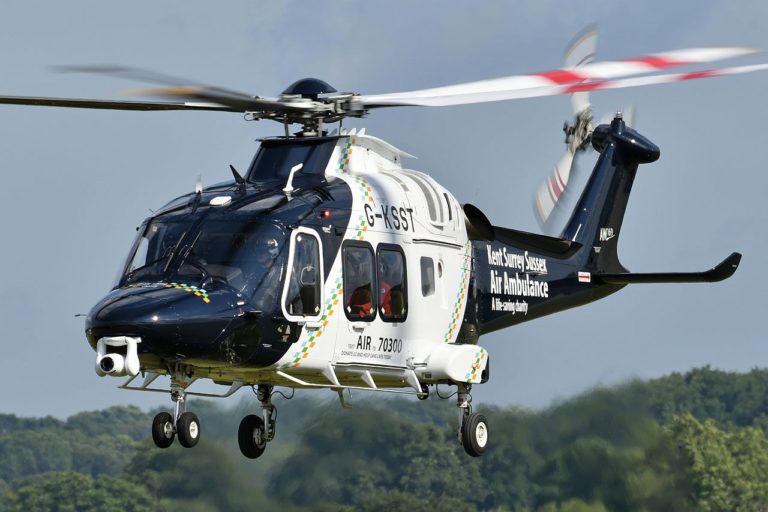 “Kent Surrey Sussex Air Ambulance” da Inglaterra seleciona o helicóptero AW169 para o serviço aeromédico