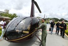 Justiça devolve helicóptero para a família do senador Zezé Perrella