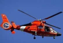 Guarda Costeira resgata mergulhador à 195 km da costa do Texas/EUA