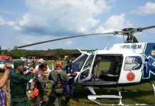 Bombeiros realizam resgate aéreo de bebê prematuro, em Presidente Figueiredo/AM