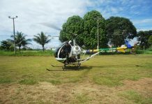 Helicóptero de Rondônia apoia prisão de ladrões
