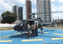 Polícia Militar, SAMU e Corpo de Bombeiros conversam sobre emprego de helicóptero no resgate