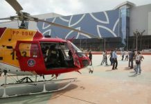 Arcanjo socorre policial civil