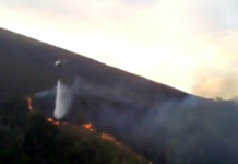 Pegasus 08 no Combate a Incêndio Florestal em Juiz de Fora/MG