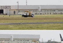 Incidente com avião da Sejusp em MS