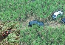 Helicóptero da polícia localiza carros abandonados em Maceió