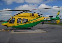 Bell Helicopter Entrega o Primeiro Bell 429 HEMS do Reino Unido durante Helitech International