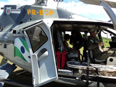 Graer transporta coração para transplante em Londrina/PR