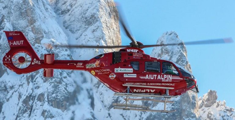 Versão atualizada do helicópetro EC135 T3/P3 entra em serviço na Itália