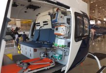 Helibras finaliza novo kit aeromédico para o Esquilo