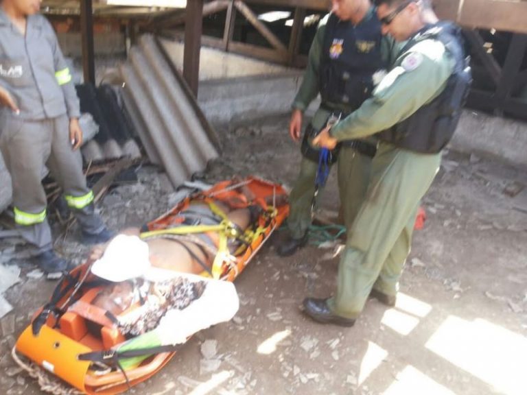 Funcionário da Chesf sofre acidente e é resgatado pelo GRAer/BA – vídeo