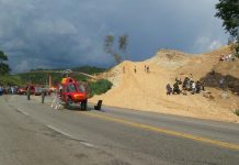 Arcanjo socorre vítimas de acidente em Roças Novas-MG