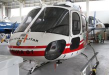 Helicópteros da Polícia Militar estão parados por falta de manutenção