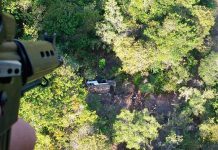 Com ajuda de helicóptero, PM acha desmanche de carros na Grande Natal