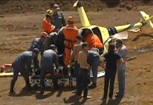 Arcanjo socorre sobreviventes de queda de helicóptero