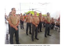 Corpo de Bombeiros inicia Curso de Tripulante Operacional para oficiais