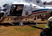 Em coma após capotar o carro, PM é socorrido de helicóptero para Natal