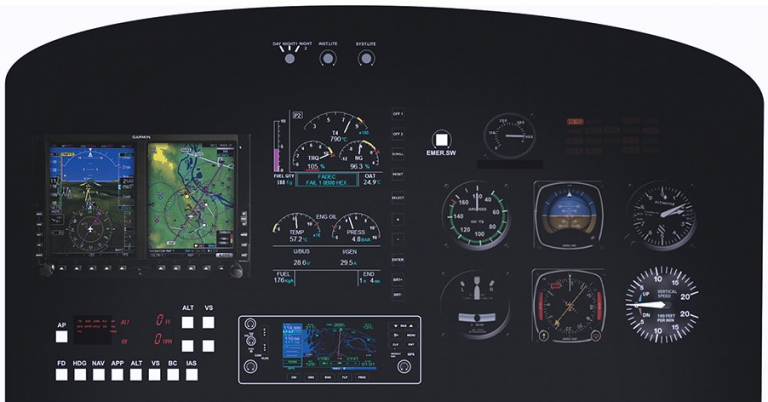 Grupamento Aéreo de São Paulo apresenta projeto de simulador de voo com a empresa CEFAMM