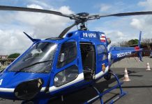 Grupamento Aéreo da PM faz operações de patrulhamento na Micareta 2015