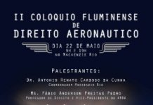 Mackenzie Rio promoverá o II Colóquio Fluminense de Direito Aeronáutico