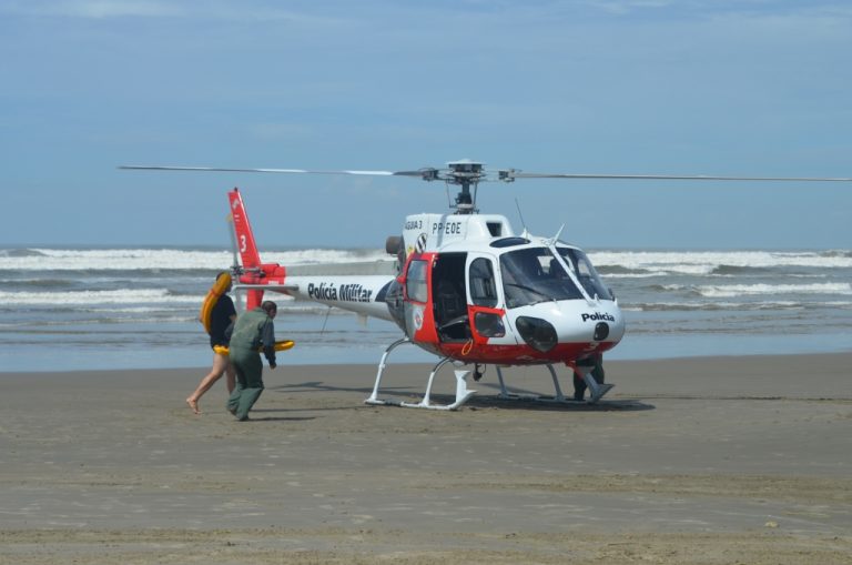 Grupamento Aéreo de São Paulo realiza estágio de tripulante ambiental